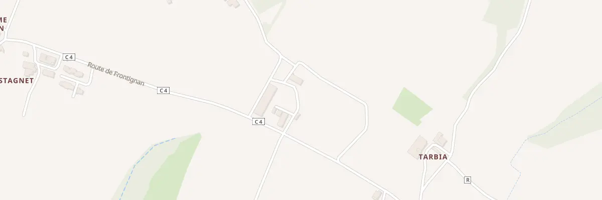 Plan du 509 Rte de Frontignan à Castex-d’Armagnac