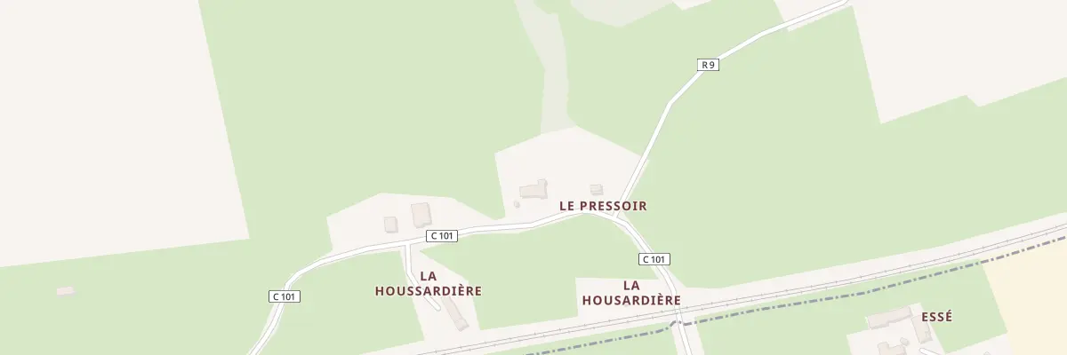 Plan du 5137 Le Champ du Passoir au Grez