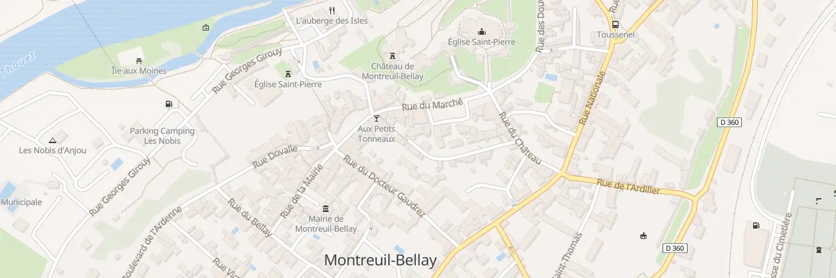 Plan du 122 Rue du Buffet à Montreuil-Bellay