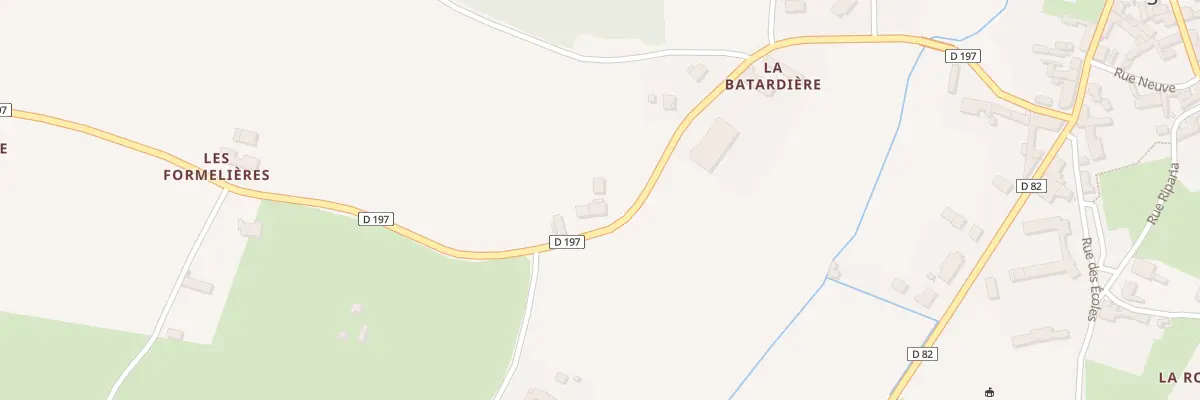 Plan du 280 Rte de Montigné à Baugé-en-Anjou