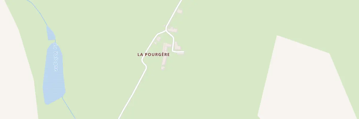 Plan du 7000 La Pourgère à Saint-Martin-du-Fouilloux