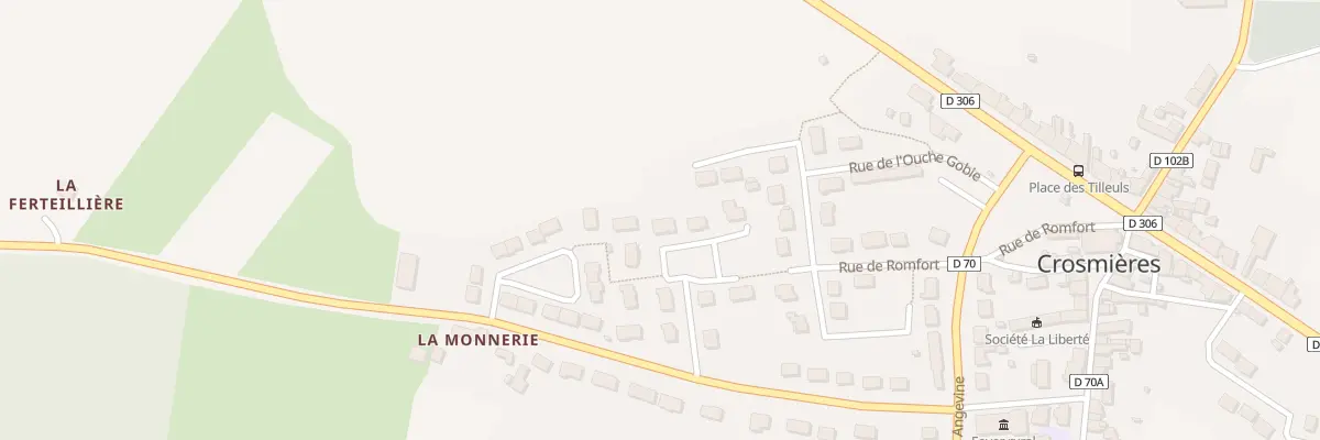 Plan du 6 Rue de la Merceraie à Crosmières
