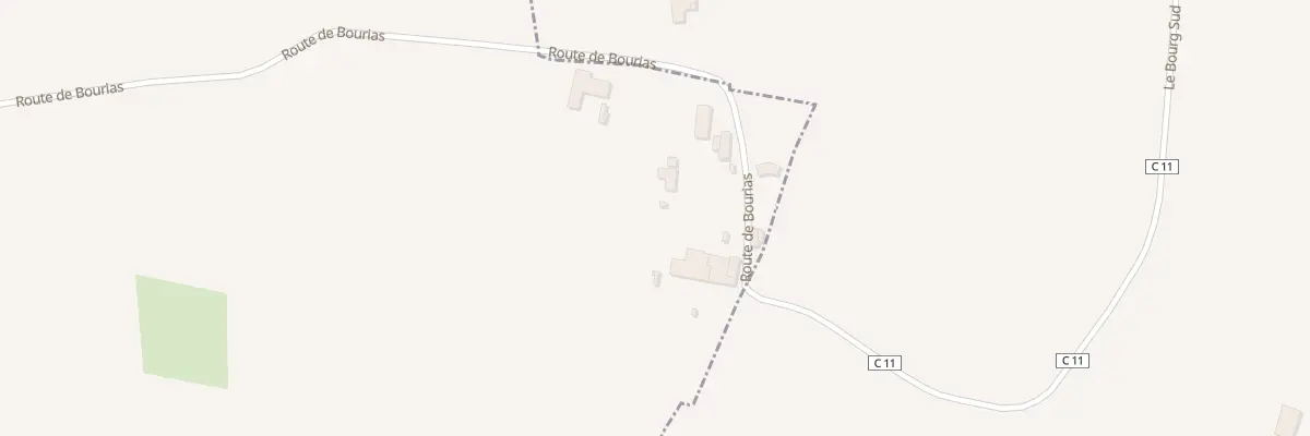Plan du 3 Bourias à Coirac