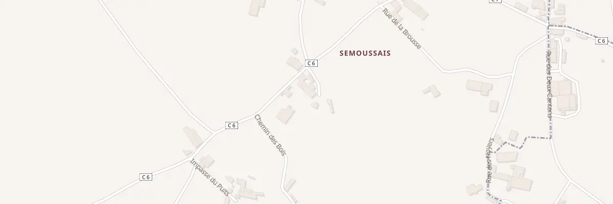 Plan du 2 Imp Jardins Semoussais à Paizay-le-Chapt