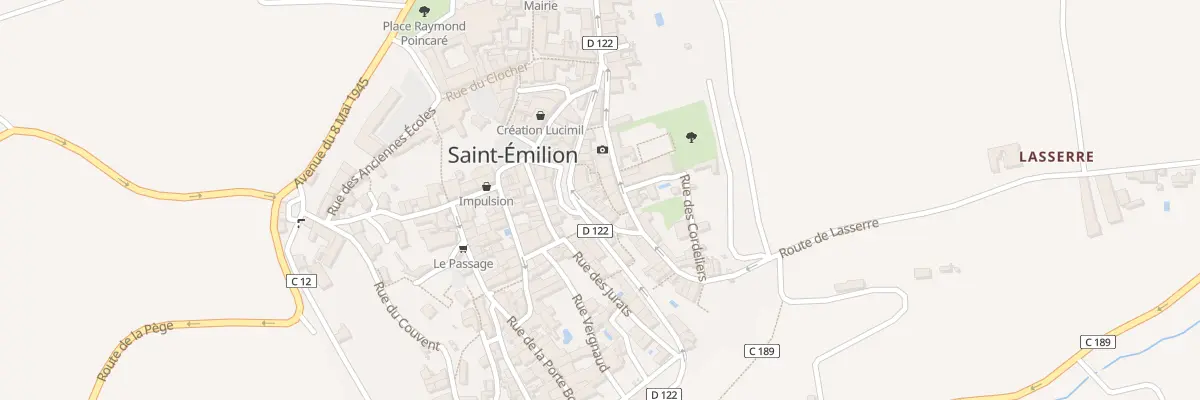 Plan du 326 Rue de la Liberté à Saint-Émilion