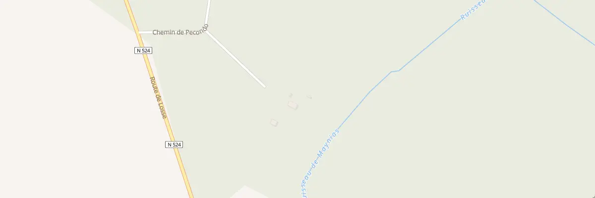 Plan du 65 Poutyn à Maillas