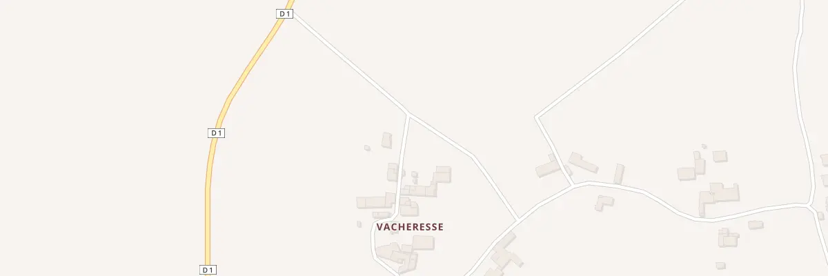 Plan du 5231F Vacheresse à Bellevigne