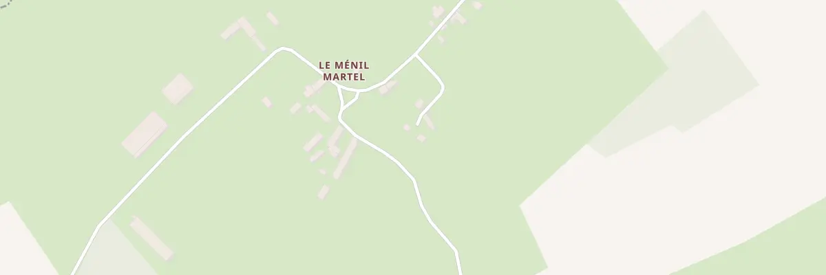 Plan du 8 Le Mesnil Martel à Joué-du-Plain