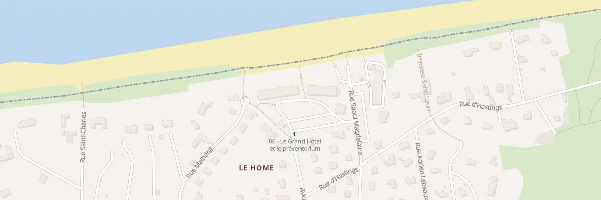 Plan du 10 Av du Grand Hôtel à Varaville