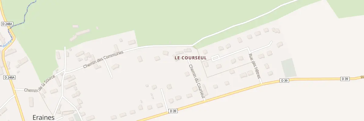 Plan du 5035 Le Courseulle à Eraines