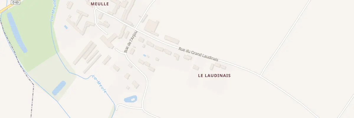 Plan du 10 Rue du Grand Laudinais à Saint-Léger-de-Montbrun