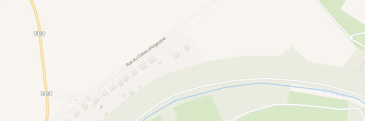 Plan du 3 Rue du Coteau d’Argentine à Saint-Généroux