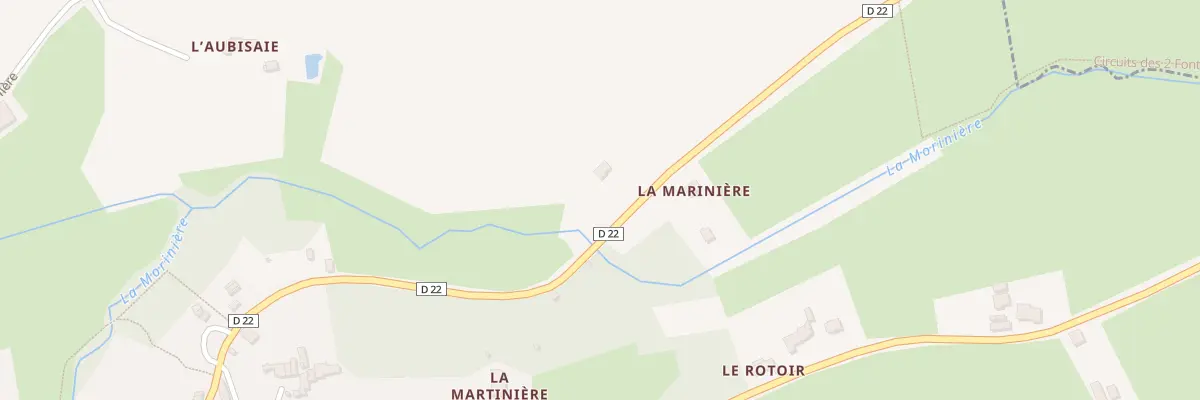 Plan du 5281A Rte de St Pierre des Bois à Chantenay-Villedieu