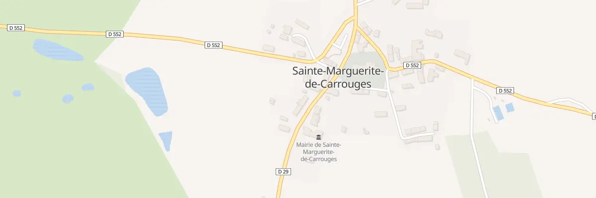 Plan du 8 Rue de l’église à Sainte-Marguerite-de-Carrouges