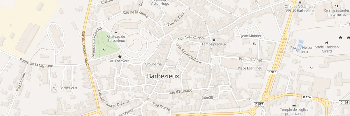 Plan du 46 Rue Marcel Jambon à Barbezieux-Saint-Hilaire
