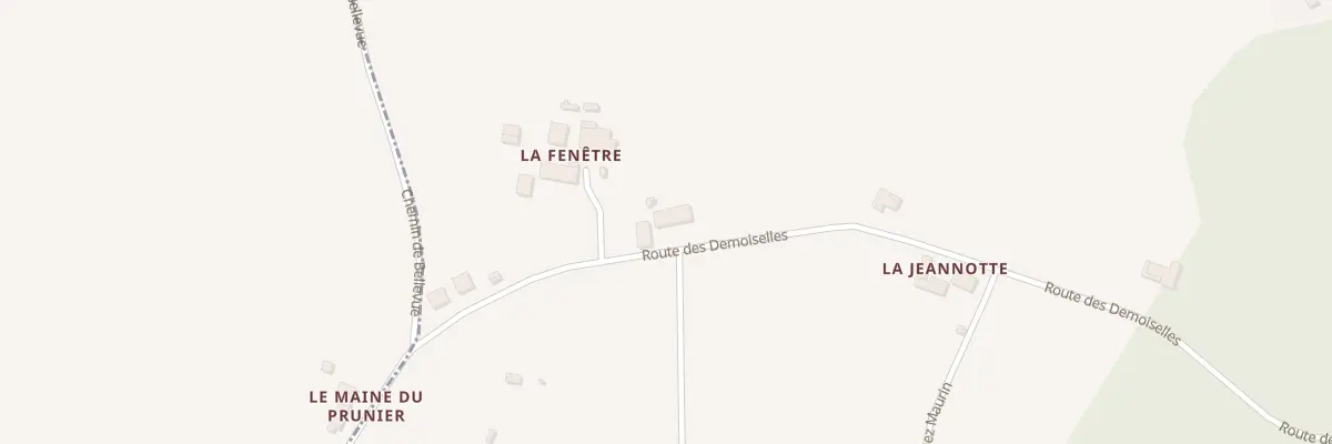 Plan du 16 Rte des Demoiselles à Condéon
