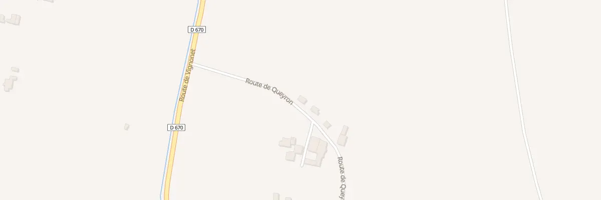 Plan du 193 Rte de Queyron à Saint-Émilion
