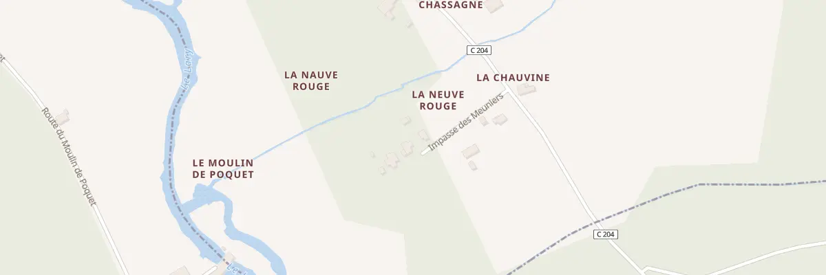 Plan du 8 Imp des Meuniers à Saint-Pierre-du-Palais