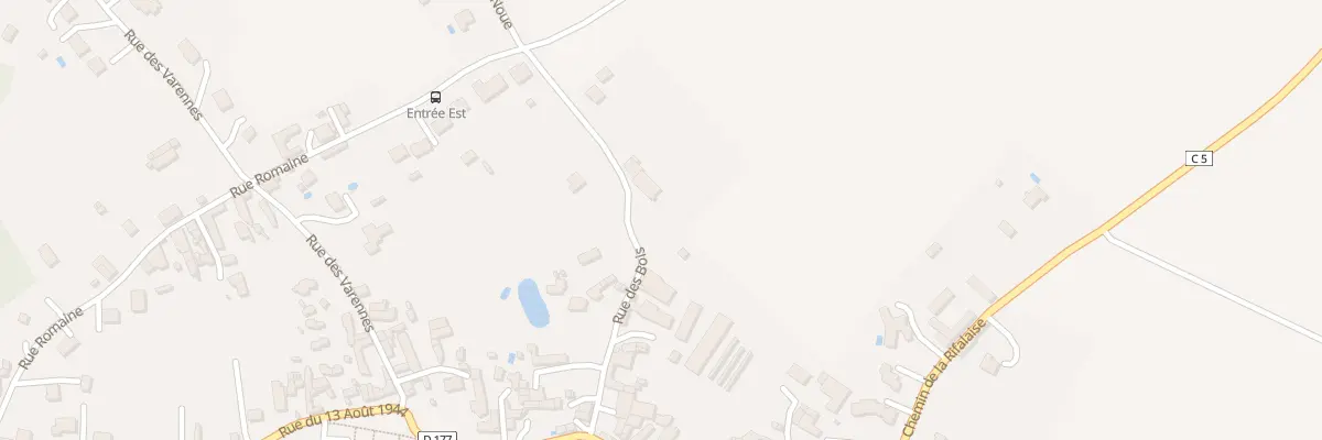 Plan du 6 Rue des Bois à Rou-Marson