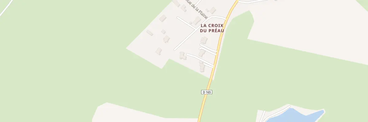 Plan du 10 Rte de la Croix du Preau à Saint-Aubin-le-Cloud