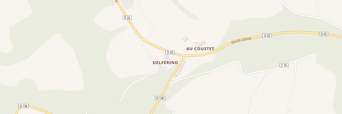 Plan du 645 Rte d’Aire à Viella