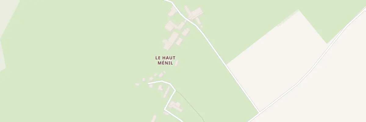 Plan du 1 Le Haut Mesnil à Joué-du-Plain