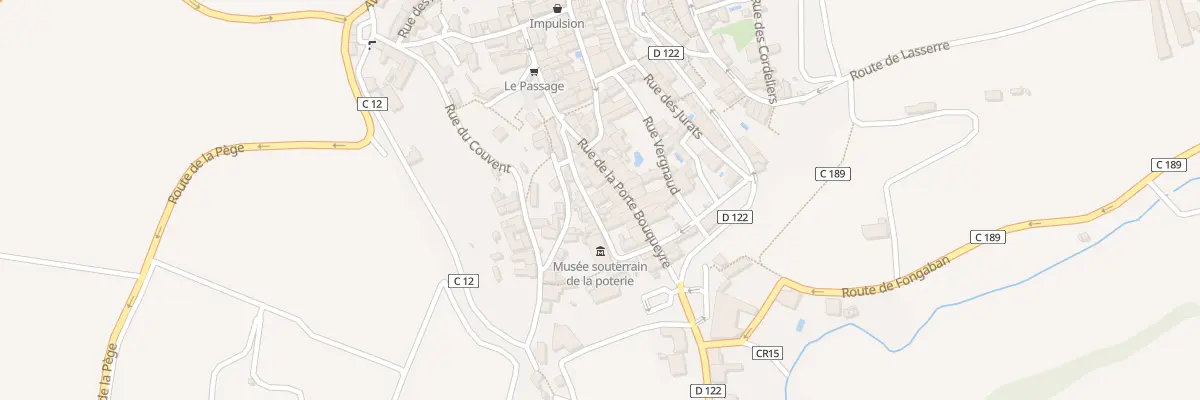 Plan du 377A Rue André Loiseau à Saint-Émilion