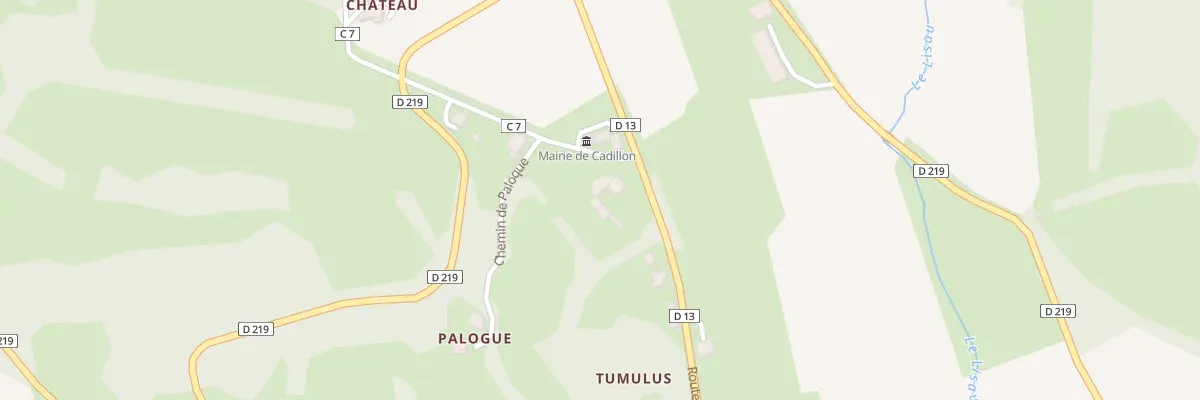 Plan du 49 Rte Du Vic Bilh à Cadillon