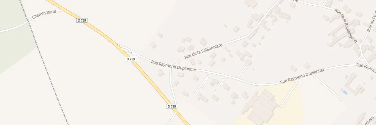 Plan du 9 Rue Raymond Duplantier à Saint-Léger-de-Montbrun