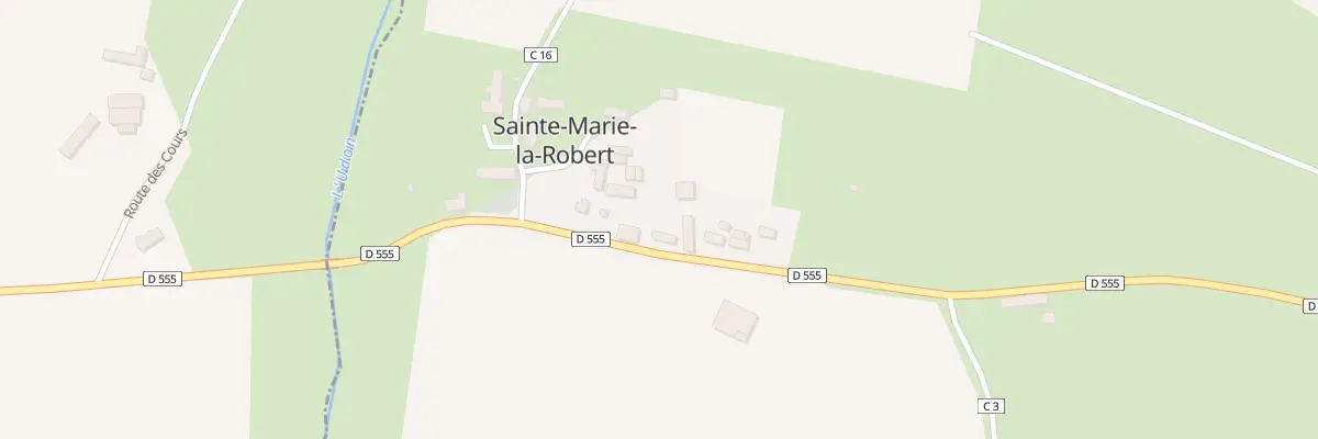 Plan du 11 Le Bourg à Sainte-Marie-la-Robert