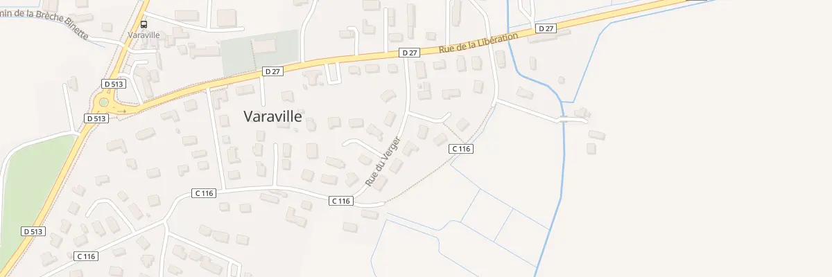 Plan du 3 Rue du Verger à Varaville