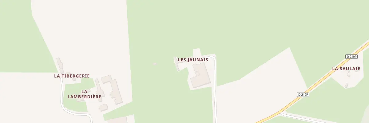 Plan du 5095 Les Jaunais à Tassé