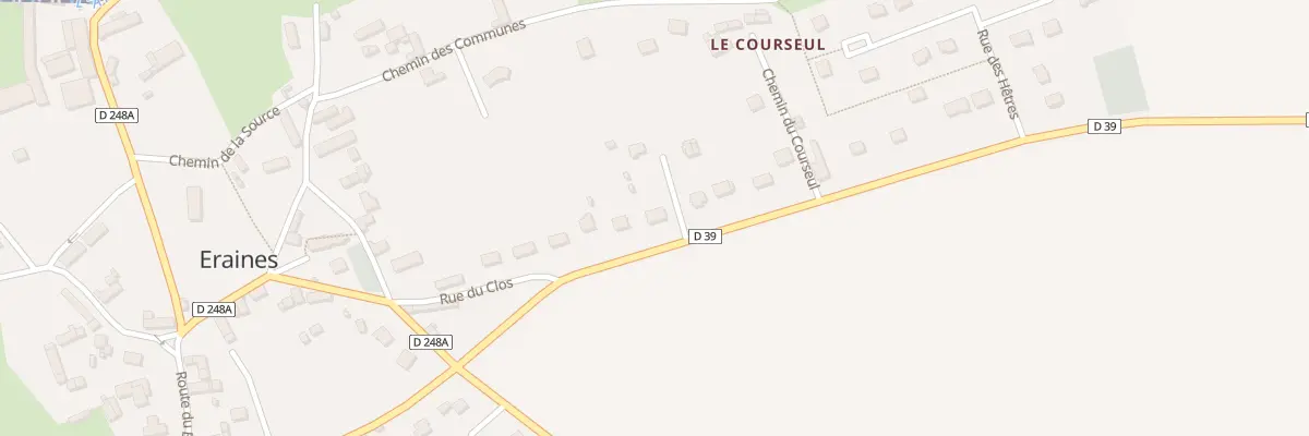 Plan du 5062 Le Bourg à Eraines