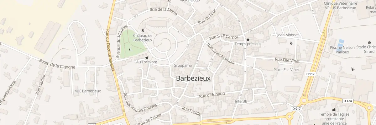 Plan du 39 Rue Marcel Jambon à Barbezieux-Saint-Hilaire