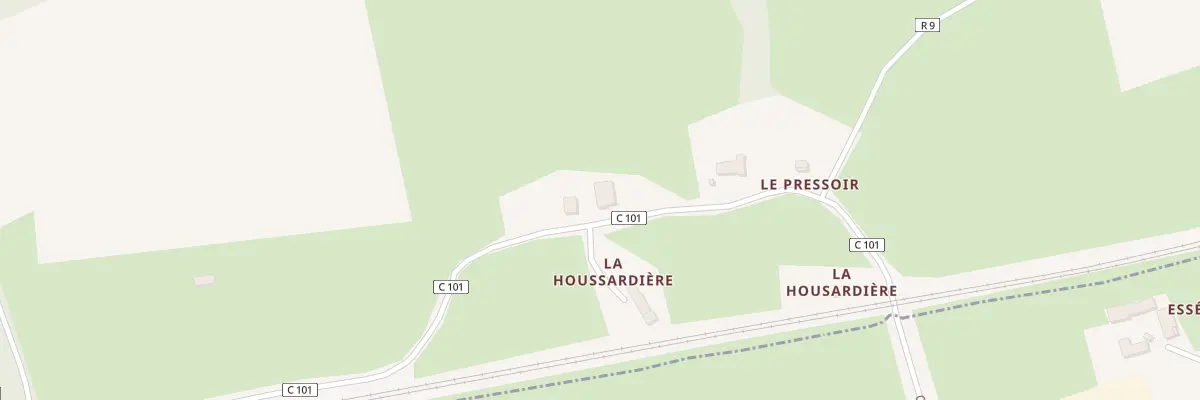 Plan du 5099 Les Cormiers au Grez