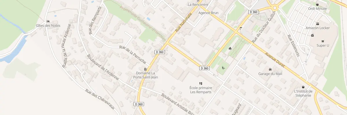Plan du 42 Bd Martyrs de la Resistance à Montreuil-Bellay