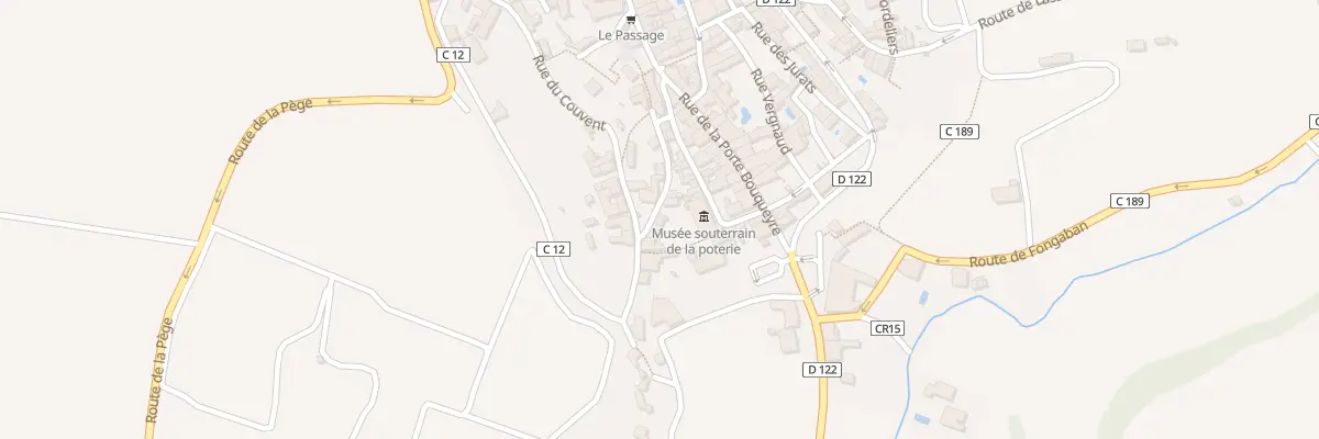 Plan du 422 Rue de la Porte Sainte Marie à Saint-Émilion