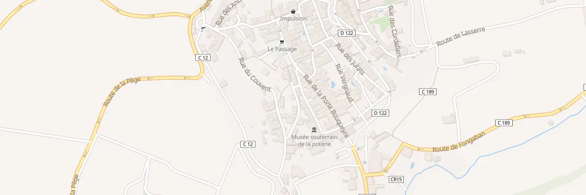 Plan du 5 Rue de la Porte Sainte Marie à Saint-Émilion