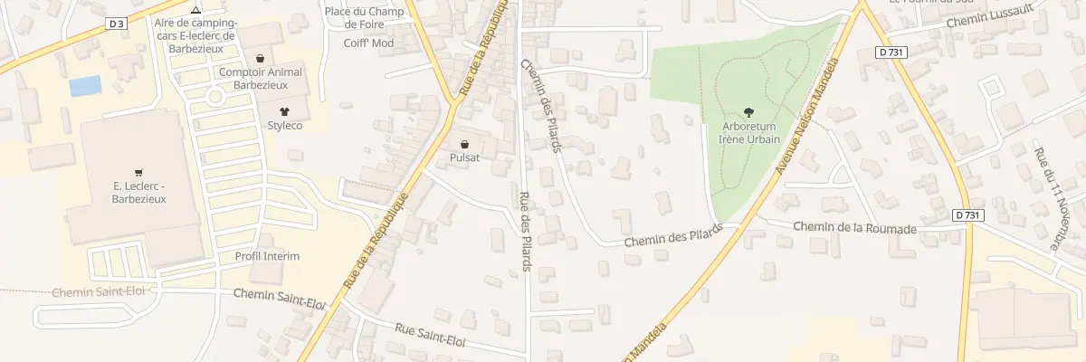 Plan du 37 Rue des Pilards à Barbezieux-Saint-Hilaire