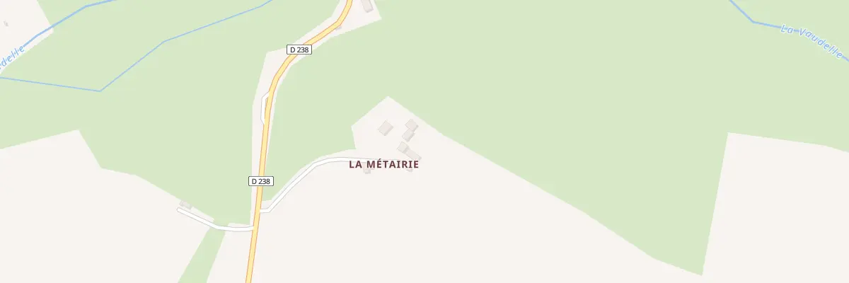 Plan du 3 La Metairie à Saint-Mars-du-Désert