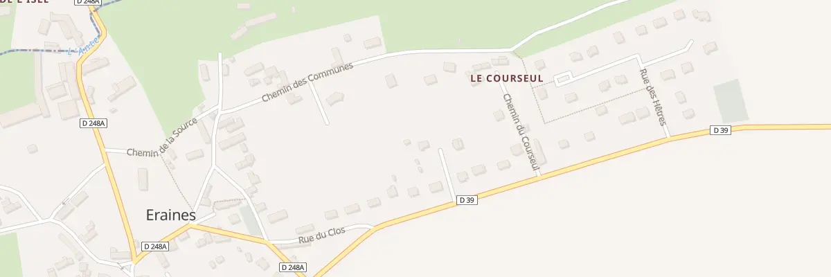 Plan du 5072 Le Bourg à Eraines