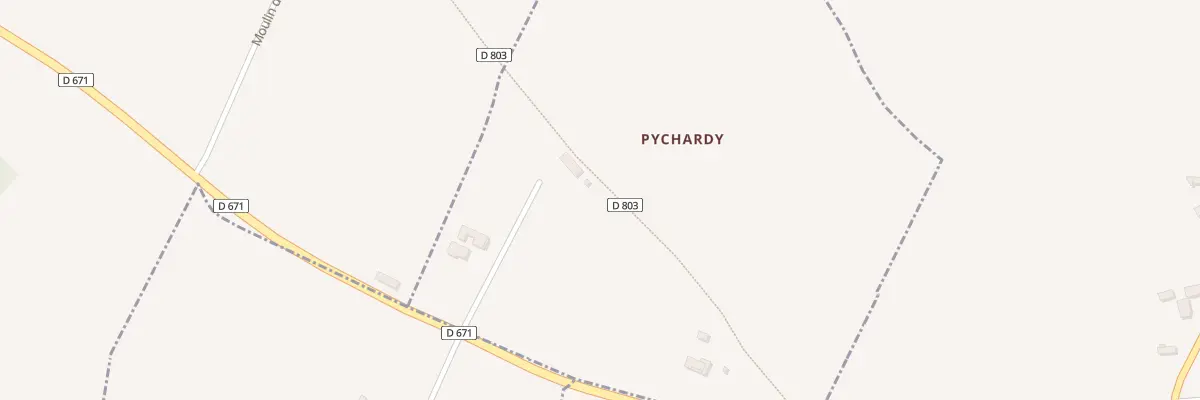 Plan du 2 Pychardy à Martres