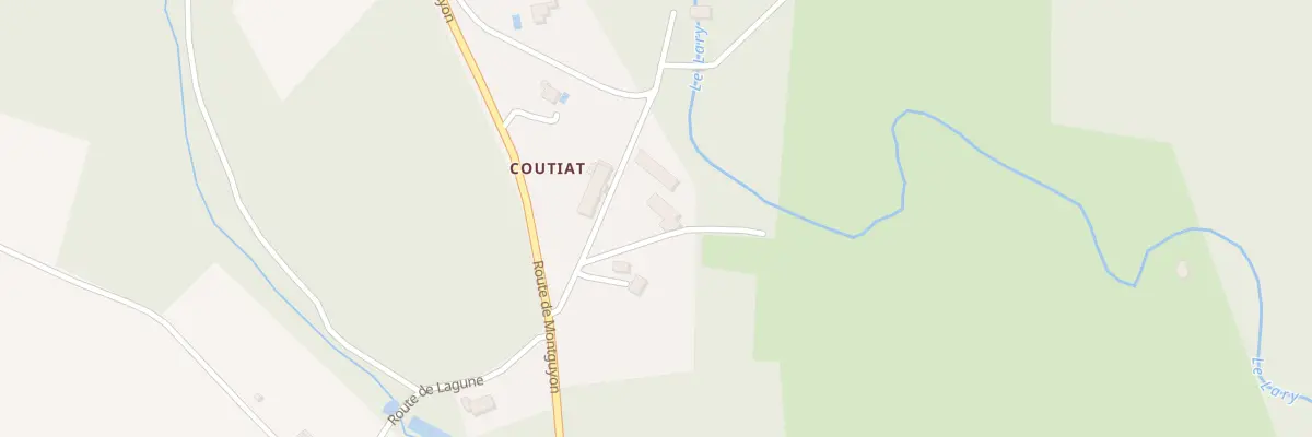 Plan du 6B Che de Coutiat à La Clotte