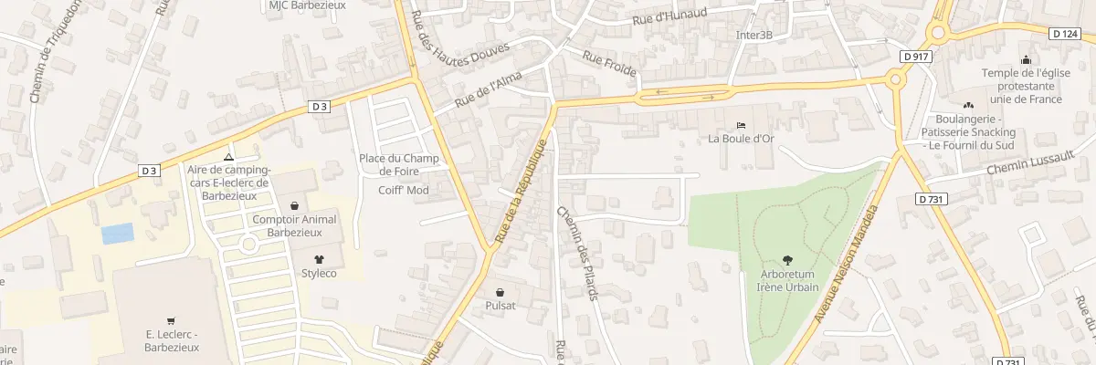 Plan du 4 Rue des Pilards à Barbezieux-Saint-Hilaire