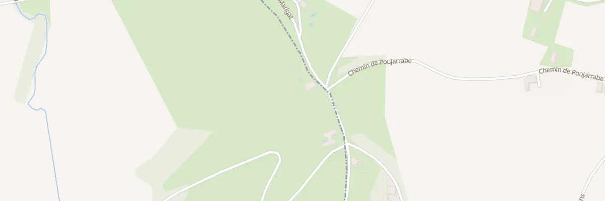 Plan du 9302 Che de la Côte de Laguère à Conchez-de-Béarn