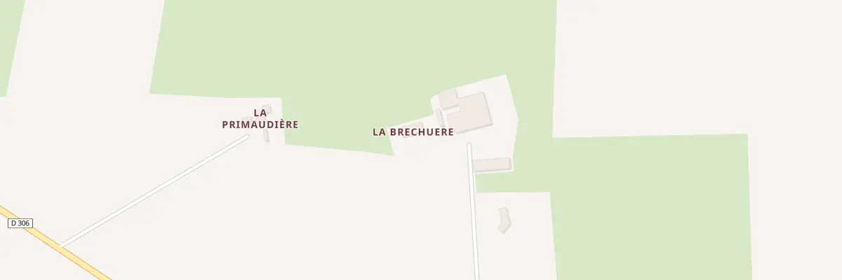 Plan du 5006 La Brechuere à Crosmières