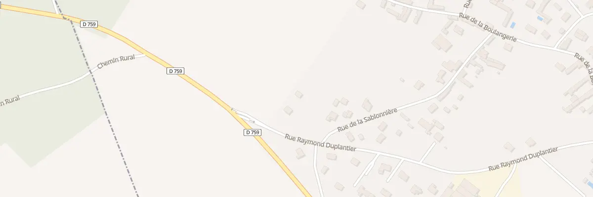 Plan du 3 Rue Raymond Duplantier à Saint-Léger-de-Montbrun