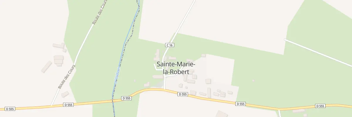 Plan du 6 Le Bourg à Sainte-Marie-la-Robert