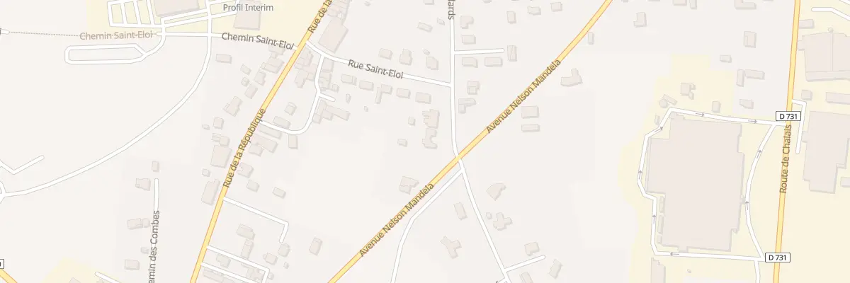 Plan du 30 Rue des Pilards à Barbezieux-Saint-Hilaire
