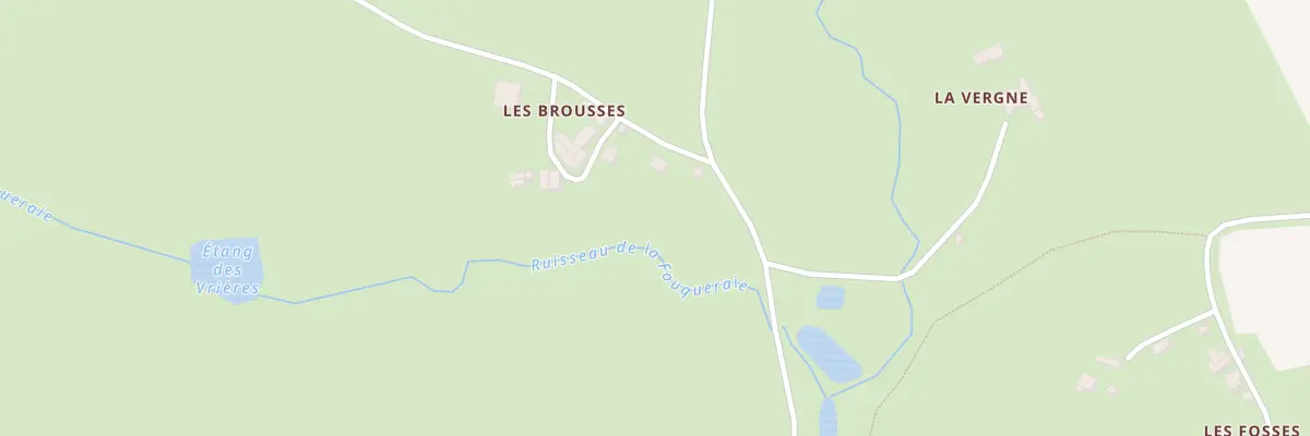 Plan du 5204 Les Brousses aux Châteliers